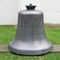 Old vintage cast iron church bell