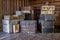 Old, Vintage Chests And Suitcases