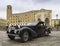 Old vintage classic car bugatti lecce