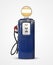 Old vintage gasoline petrol pump