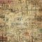 Old vintage grunge newspaper texture background