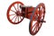 old vintage gunpowder cannon