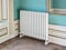 Old vintage heating radiator