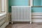 Old vintage heating radiator