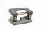 Old vintage hole punch on white isolated background