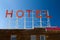 Old Vintage Hotel Sign Letters