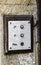 Old vintage intercom