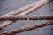 Old Vintage Naval Rope