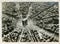 Old vintage paper print Paris, Arc de Triomphe in 1934