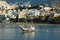 Old Vintage Sail Boat in the Port