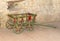 Old, vintage, traditional wood small cart from Transylvania, Romania