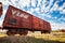 Old Vline Victorian Train Carriage