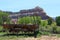 Old Wagon Along the Utah Highway