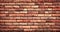 Old wall background with stained aged bricks, Generative AI, Generative, AI