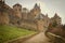 Old walled citadel. Carcassonne. France