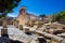 Old walls of Knossos near Heraklion.