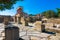 Old walls of Knossos near Heraklion.