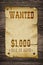 Old wanted sign.