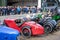 OLD WARDEN, BEDFORDSHIRE, UK ,OCTOBER 6, 2019. AUSTIN 1927. Race Day at Shuttleworth