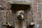 Old water tap in Mont Saint-Michel abbey, France