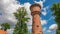 Old water tower in Gizycko, Masurian Lake District in Poland
