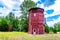 The old water tower of the Kettle Valley Railway of Brookmere in British