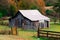 Old weathered barn in the Ozark Mountains of Arkansas