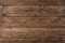 Old weathered brown wood planks texture. Grunge background. Scratched brown wooden timber background. Close up wooden texture