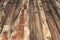 Old Weathered Cracked Flaky Varnished Laminated Flooring Grunge Background