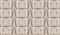 Old weathered gray stone cobblestone solid base vertical row pattern