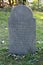 Old weathered headstone in amongst others, The Burying Point, Salem, Massachusetts, 2018