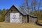 An old weathered shed or garage