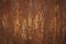 Old weathered vintage rustic wood background texture with scratched paint