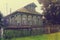 Old Weathered Wooden House in the Village, Russian Village