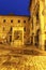 Old well on Piazza Grande in Montepulciano