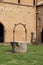 old well to collect rain water in the Pomposa Abbey