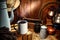 Old West Coffee Mug in Antique Western Chuck Wagon