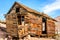 Old west mining cabin located in the desert of Death Valley California