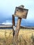 Old West Post sign