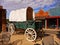 Old Western Covered Wagon Stagecoach