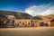 Old Western Wooden store in St. Elmo Gold Mine Ghost Town in Colorado, USA