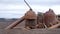 Old whale oil boilers in Antarctica