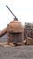 Old whale oil boilers in Antarctica