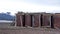 Old whale oil boilers in Antarctica