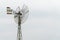 Old wind turbines and worn out