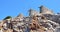 Old windmill, Crete island, Greece, Europe