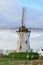 Old windmill in Damme, Flanders, Belgium