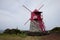 Old windmill on the island of Pico, Azores