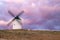 Old windmill in La Mancha, Spain