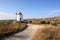 Old windmill in Santorni. Cyclades Islands, Greece